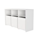 Ver imagem 2 de Organizador Infantil com Baús e Porta Livros Dione 100% Mdf Woodcore