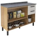 Ver imagem 3 de Balcao Itatiaia New Jazz 1.20 M 3 Pts 2 Gv C/tampo - 3600001606