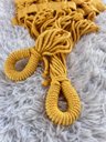 Ver imagem 2 de Rede de Dormir Casal Balanço de Algodão Reforçada 3,80m X 1,50m Varias Cores:amarelo