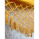 Ver imagem 5 de Rede de Dormir Casal Balanço de Algodão Reforçada 3,80m X 1,50m Varias Cores:amarelo