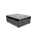 Ver imagem 4 de Cama Box Baú Casal Colchão Aylla Espuma D33 NK Camas + Box Sintético 61x138x188:Cinza