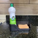 Ver imagem 2 de Suporte Porta Detergente Esponja e Sabão OU Organizador de Pia para Cozinha Preto