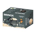 Ver imagem 2 de Pipoqueira Brinox Ceramic Life Pic Poc Ø22x15,5cm 5,5l Tampa com Vidro Temperado Cinza Camurça