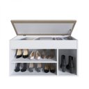 Ver imagem 2 de Sapateira Baú com Tampo Estofado 