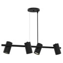 Ver imagem 2 de Luminária Pendente Taschibra Focus 4 Lâmpadas LED Dicroica 2700K, Amarela, 7 Watts, Autovolt