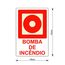 Placa Alarme de Incêndio - E2 - 2