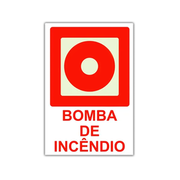 Placa Alarme de Incêndio - E2 - 1