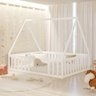 Cama Queen Montessoriana Valentina Branco - 4