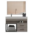 Ver imagem 5 de Gabinete Banheiro com Cuba e Espelheira 80cm Multimóveis VCR10071