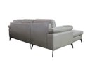 Ver imagem 5 de Sofá de Couro Asti 2 Lugares com Chaise Esquerda Avelã - Mempra Design