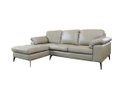 Ver imagem 2 de Sofá de Couro Asti 2 Lugares com Chaise Esquerda Avelã - Mempra Design