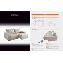 Ver imagem 2 de Sofá Retrátil Urano Bege 2.20cm Almofadas Soltas