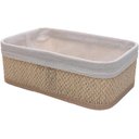 Ver imagem 1 de Conjunto 3 Cestas Retangulares em Bambu com Forro em Tecido Cozy - Lyor