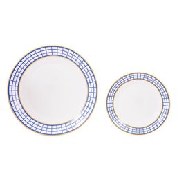 Aparelho Jantar Plain Grid Vd 16 Pecas - 2