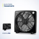Ver imagem 3 de Circulador de Ar Preto 30cm Ca-02 Mondial 220v