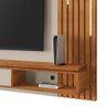 Painel Ripado Grande para Tv até 80 Polegadas com Led Off White Naturalle Hebe Shop Jm - 4