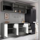 Ver imagem 6 de Cozinha Modulada 6 Peças 4 Aéreos 2 Balcões Nara CabeCasa MadeiraOriginals