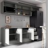 Cozinha Modulada 6 Peças 4 Aéreos 2 Balcões Nara CabeCasa MadeiraOriginals - 6