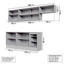 Ver imagem 5 de Cozinha Modulada 6 Peças 4 Aéreos 2 Balcões Nara CabeCasa MadeiraOriginals