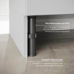 Cozinha Modulada 6 Peças 4 Aéreos 2 Balcões Nara Cabecasa Madeiramadeira - 19
