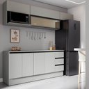 Ver imagem 3 de Cozinha Modulada 6 Peças 4 Aéreos 2 Balcões Nara CabeCasa MadeiraOriginals