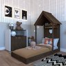 Quarto Infantil com Cama e Armário Espresso Móveis - 1