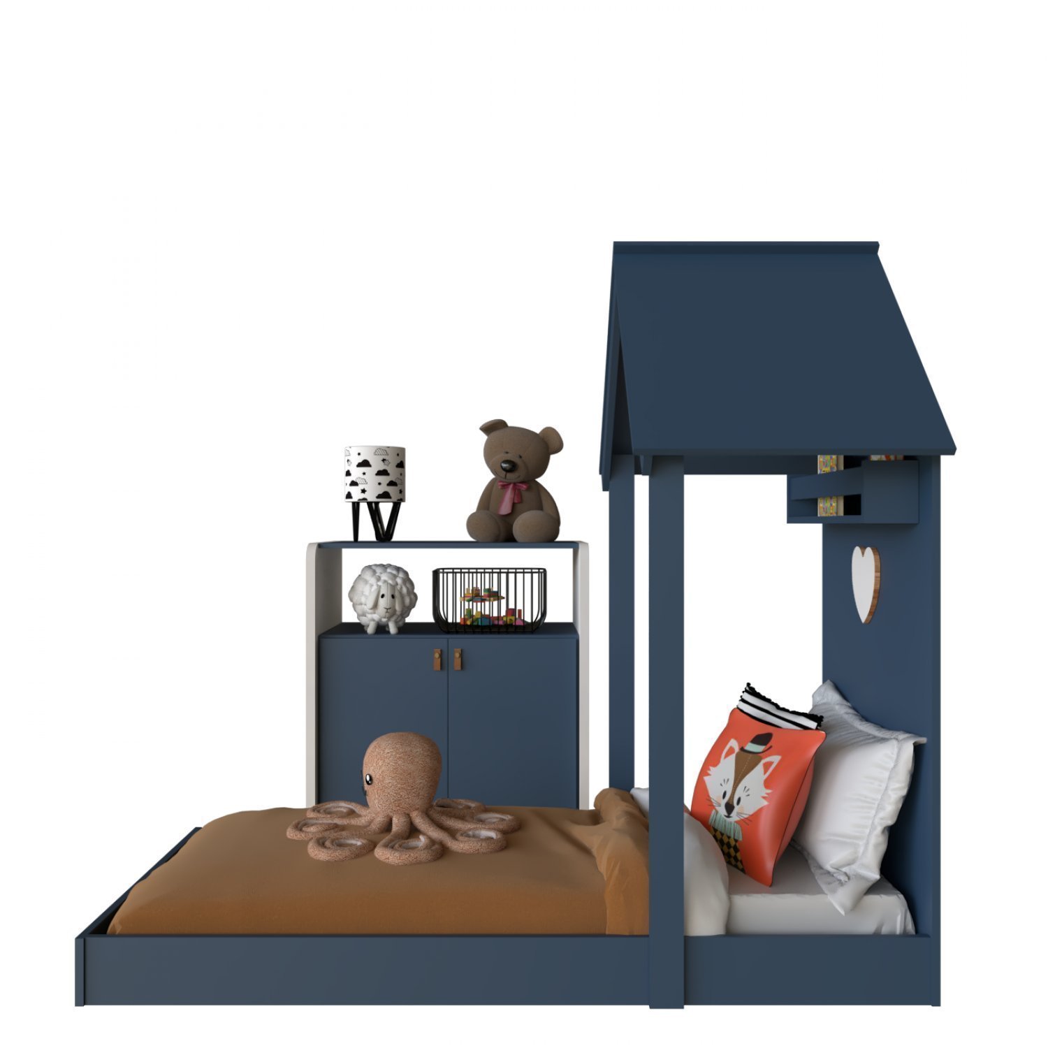 Quarto Infantil com Cama e Armário Espresso Móveis - 6