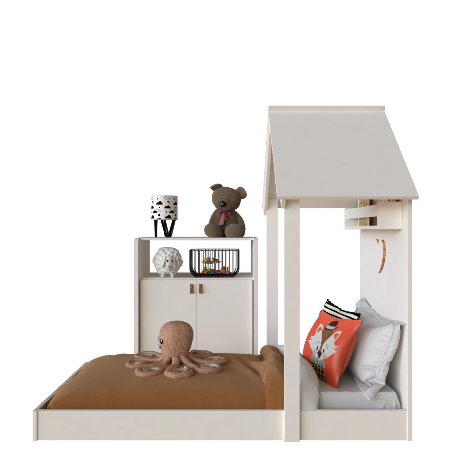 Quarto Infantil com Cama e Armário Espresso Móveis - 6