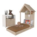 Ver imagem 2 de Quarto Infantil com Cama e Armário Espresso Móveis