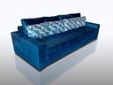 Ver imagem 3 de Sofá Cama bx03_MM com 2.50m que se Transforma em Cama Resistente e Confortável em Sued