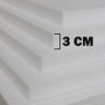 Placa de Isopor Eps Espessura 3cm (kit 10 Unidades) - 1