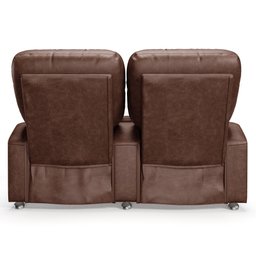 Poltrona Reclinável para Cinema 2 Lugares Praddo Fh9 Pu Marrom - Mpozenato - 7 Poltrona Reclinável para Cinema 2 Lugares Praddo Fh9 Pu Marrom - Mpozenato - 7