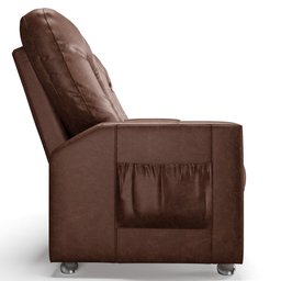 Poltrona Reclinável para Cinema 2 Lugares Praddo Fh9 Pu Marrom - Mpozenato - 6 Poltrona Reclinável para Cinema 2 Lugares Praddo Fh9 Pu Marrom - Mpozenato - 6