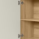 Ver imagem 4 de Balcao 03 Portas 120cm sem Tampo 16988 Freijo Off White Cristal Nicioli