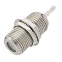 Ver imagem 2 de Conector F Painel com Porca e Arruela – 50 Unidades Conexão Segura e Durável