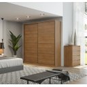 Ver imagem 2 de Conjunto Quarto Guarda Roupa e Comoda Napolis Amendola