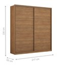 Ver imagem 4 de Conjunto Quarto Guarda Roupa e Comoda Napolis Amendola