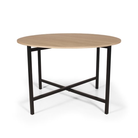 Mesa de Jantar 4 Lugares Redonda Dobrável Prática Jade - Straub Web