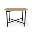 Ver imagem 1 de Mesa de Jantar 4 Lugares Redonda Dobrável Prática Jade - Straub Web