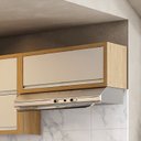 Ver imagem 2 de Armário Aéreo 80cm 1 Porta Horizontal MDF Lisboa Itatiaia