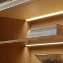 Ver imagem 6 de Rack para Sala de Estar TV 75 pol com LED Pés Industrial 216cm Salerno C04 Off White Matte Freij