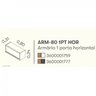 Armário Aéreo 80cm 1 Porta Horizontal MDF Lisboa Itatiaia - 5