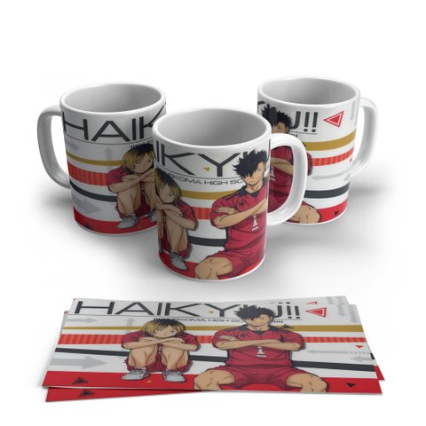 Caneca de Porcelana Haikyuu Anime Mangá 17