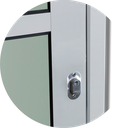 Ver imagem 5 de Porta de Correr Suspensa Vidrao Dir L.25 Branca 210x70 Brimak