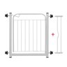 Portão Pet Bebê 80cm de Altura 69/84cm Largura com Prolongador 10 Cm F - 1