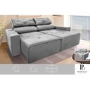 Ver imagem 1 de Sofá Retrátil e Reclinável 1,50m com Molas – Conforto e Design Moderno