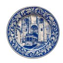 Ver imagem 1 de Prato Decorativo Portugues Artesanal Luiz Salvador Mod 9