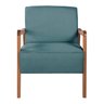 Poltrona Kayla em Linho Agarb Decor:linho Azul - 2
