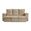 Ver imagem 5 de Sofá Retrátil Reclinável America 2,30m Suede