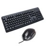 kit teclado mouse escritorio Classico Barato - Preto - 1